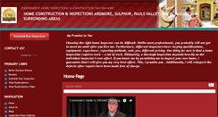 Desktop Screenshot of independenthomeinspections.net